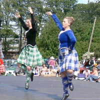 image of highland dancer